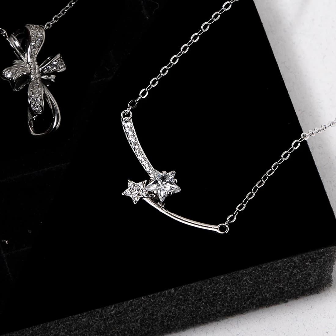 [Silver925] Porkuni Falling Star Necklace