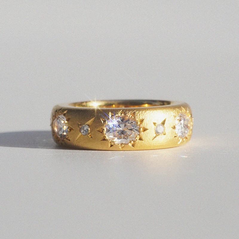 Milky Way Ring - Gold vermeil ver.