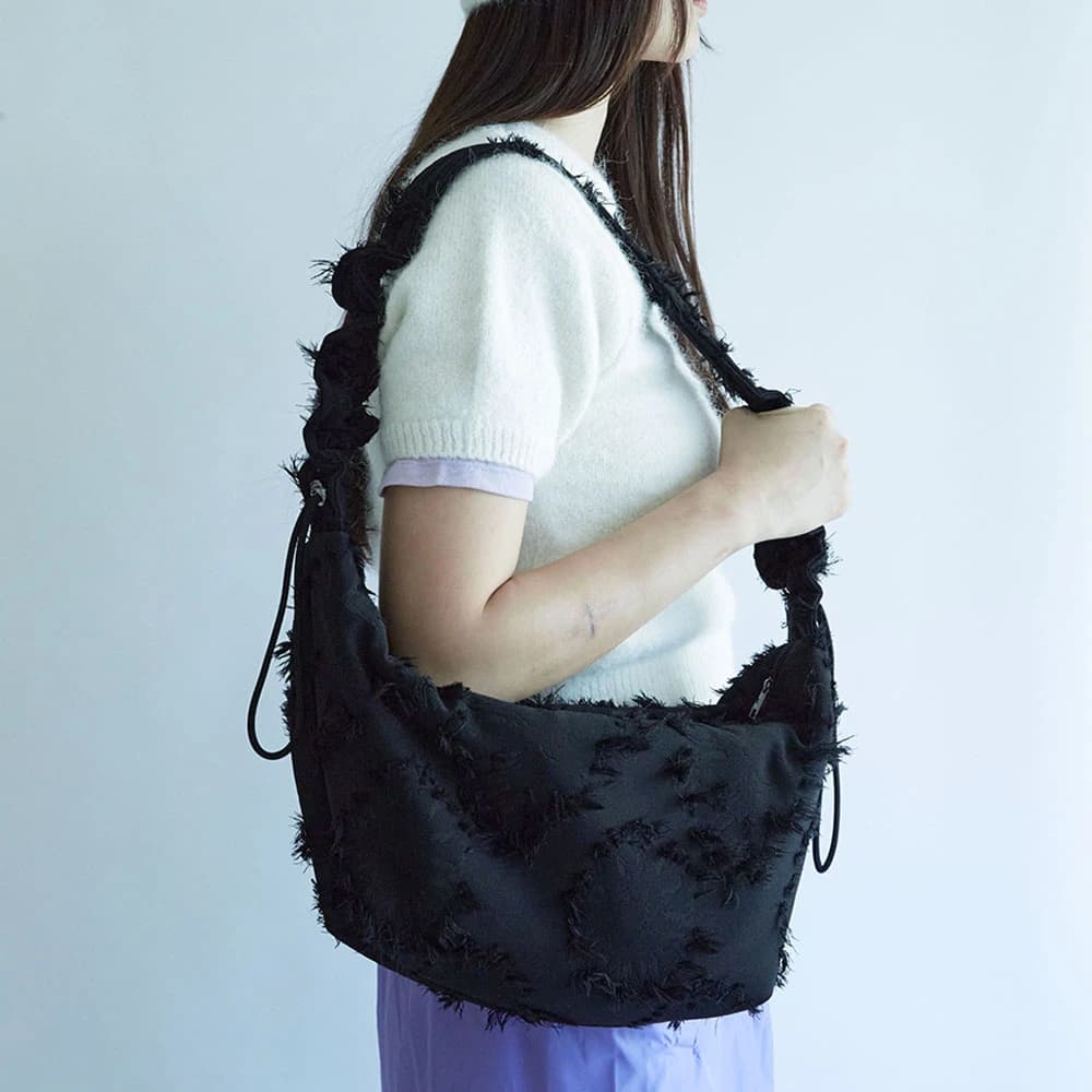 Porcelain bag (Medium) - Black