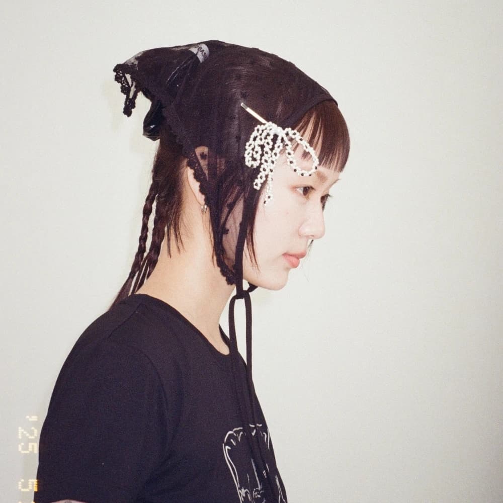 Ribbon hair pin