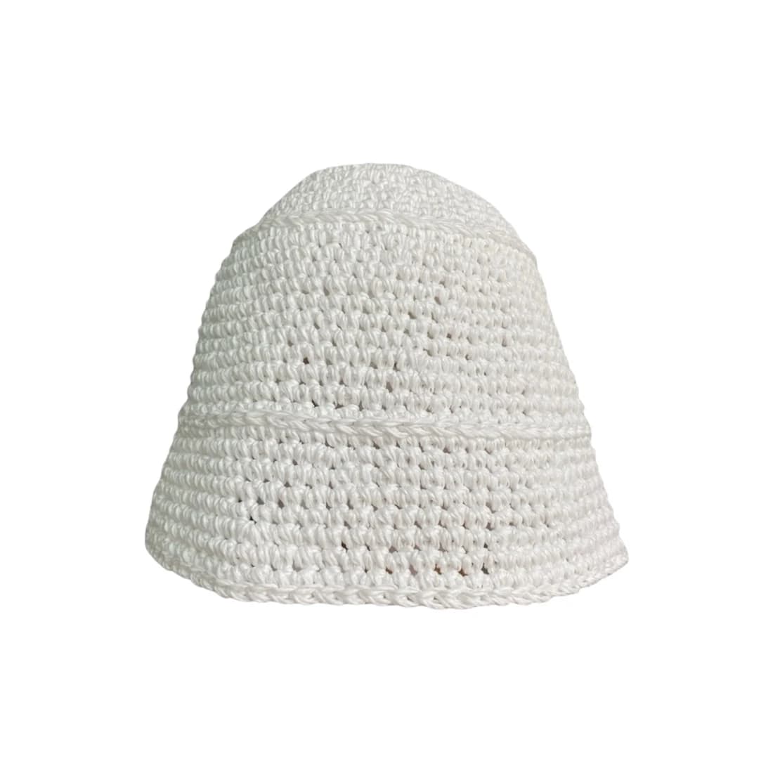 White Strap Bucket Hat