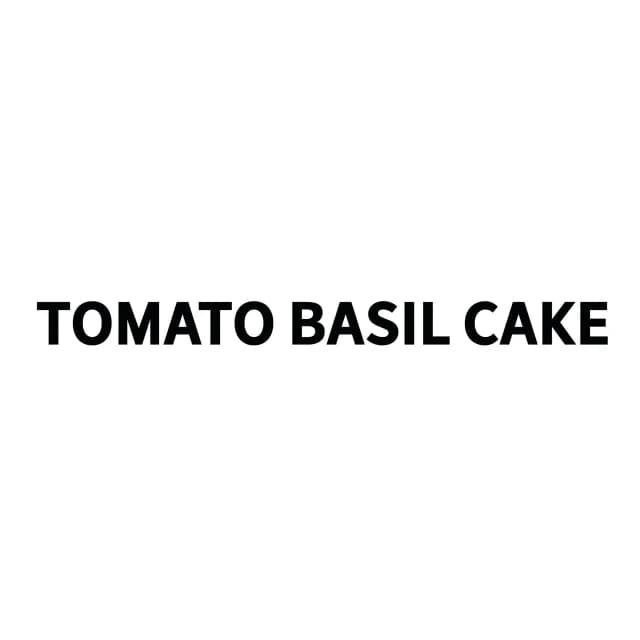 TOMATO BASIL CAKE